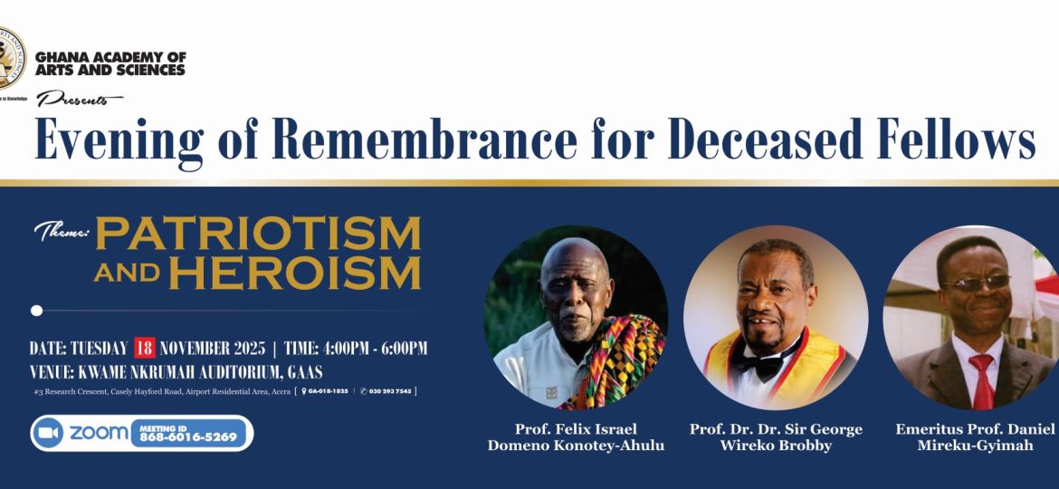 Evening Of Remembrance 18th November 2025 - Banner